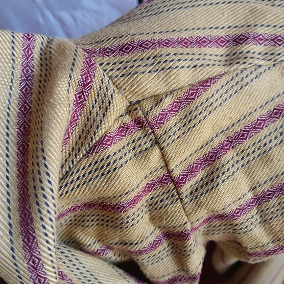 34x30 Vintage 1960's Men's Bootcut Pinstripe Shelby Garage Band jeans/Pants - Picture 9 of 11